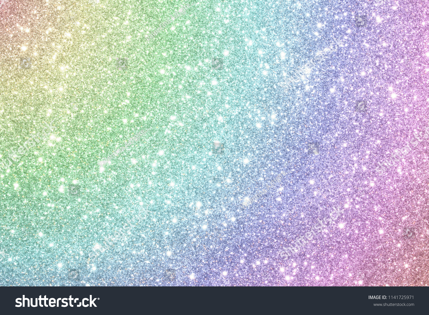 beautiful shiny multi-colored background of sequins and bokeh  #1141725971