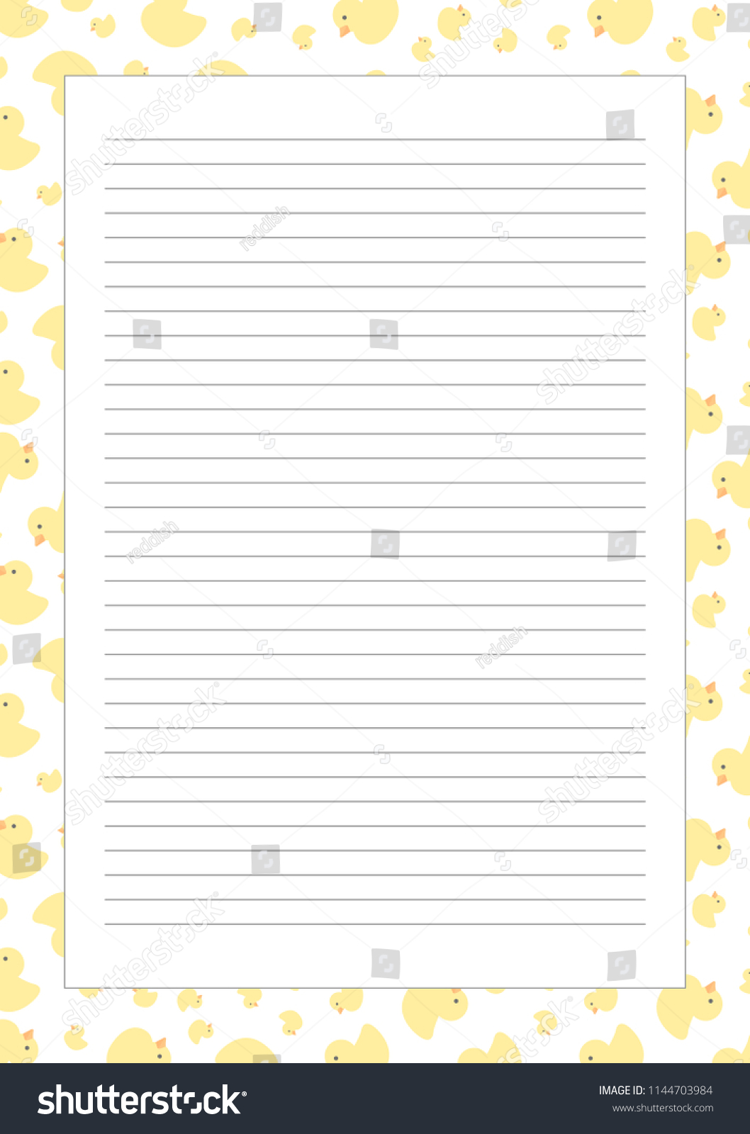 Printable page template for notebooks, - Royalty Free Stock Vector ...