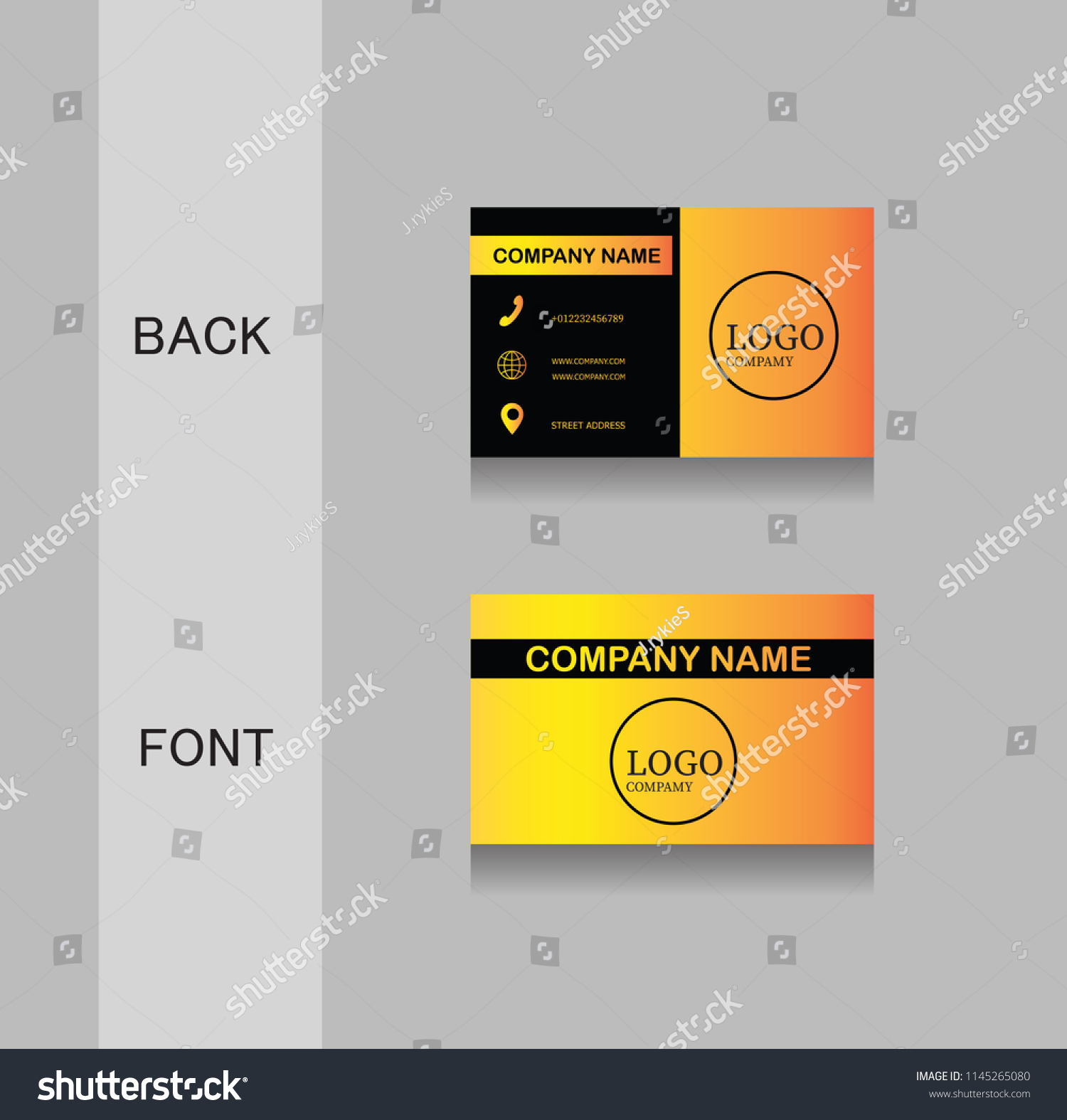 business-name-card-template-design-royalty-free-stock-vector