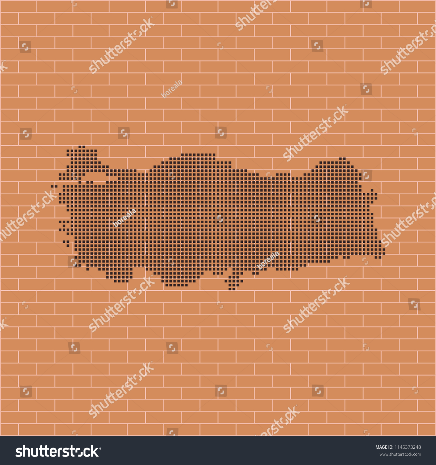 map of Turkey #1145373248