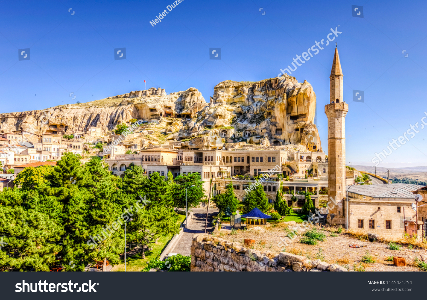 Urgup Town view in Cappadocia Region of Turkey #1145421254