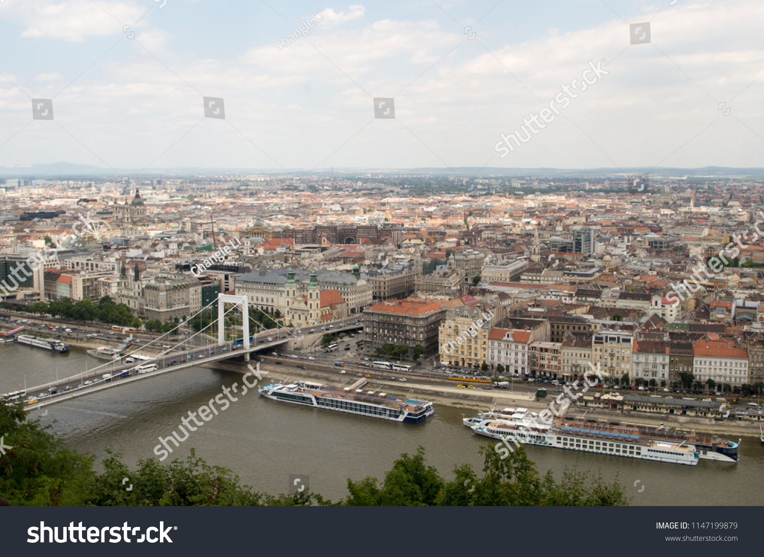 Budapest city view #1147199879