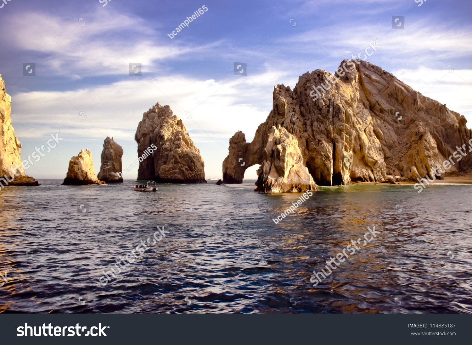 Cabo San Lucas geological formations #114885187