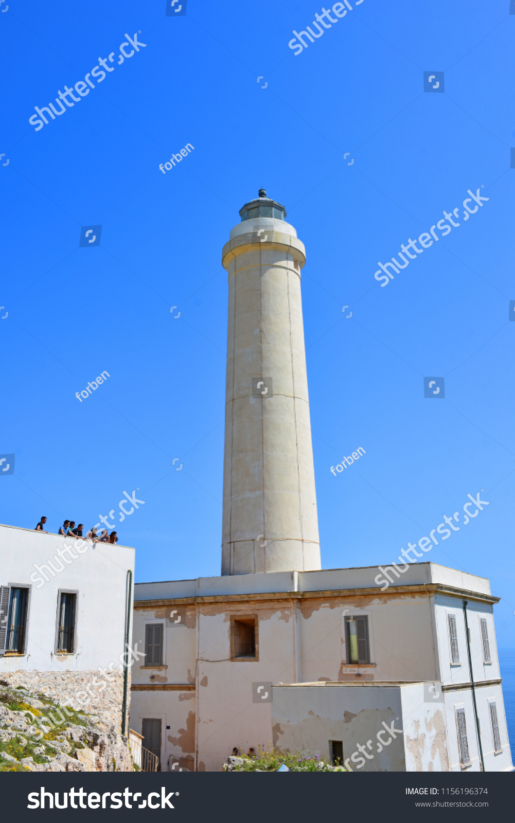 Italy, Otranto, 25 april 2018, Tip Palascia Lighthouse. View and details #1156196374