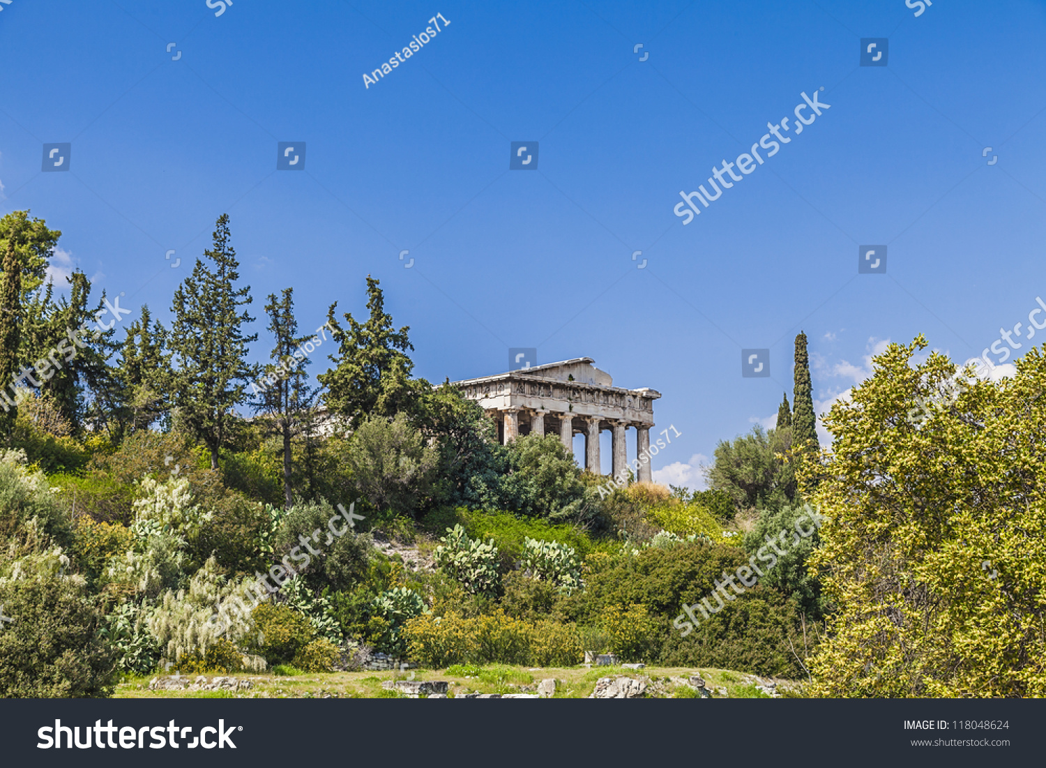 Temple of Hephaestus,Athens,Greece #118048624