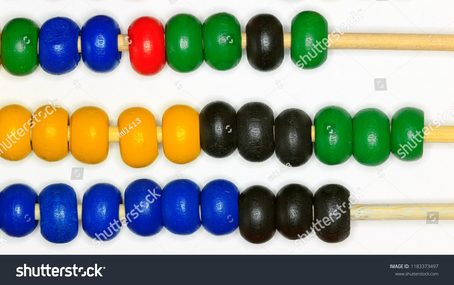 baby colored abacus toy / background image educational educational educational educational game #1183373497