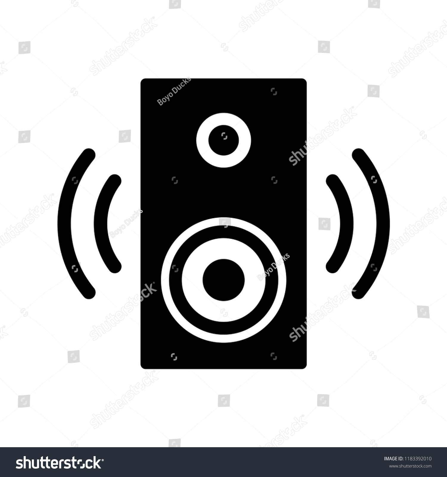 Speaker Icon vector templates #1183392010