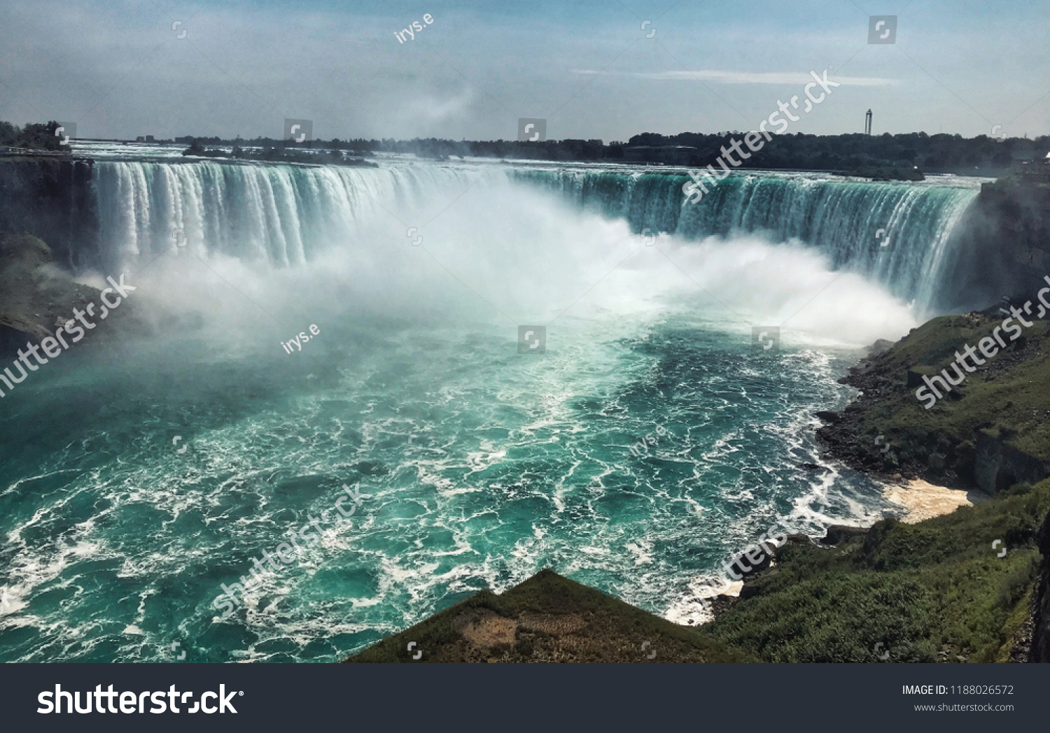 Day at Niagara Falls, Ontario, Canada #1188026572