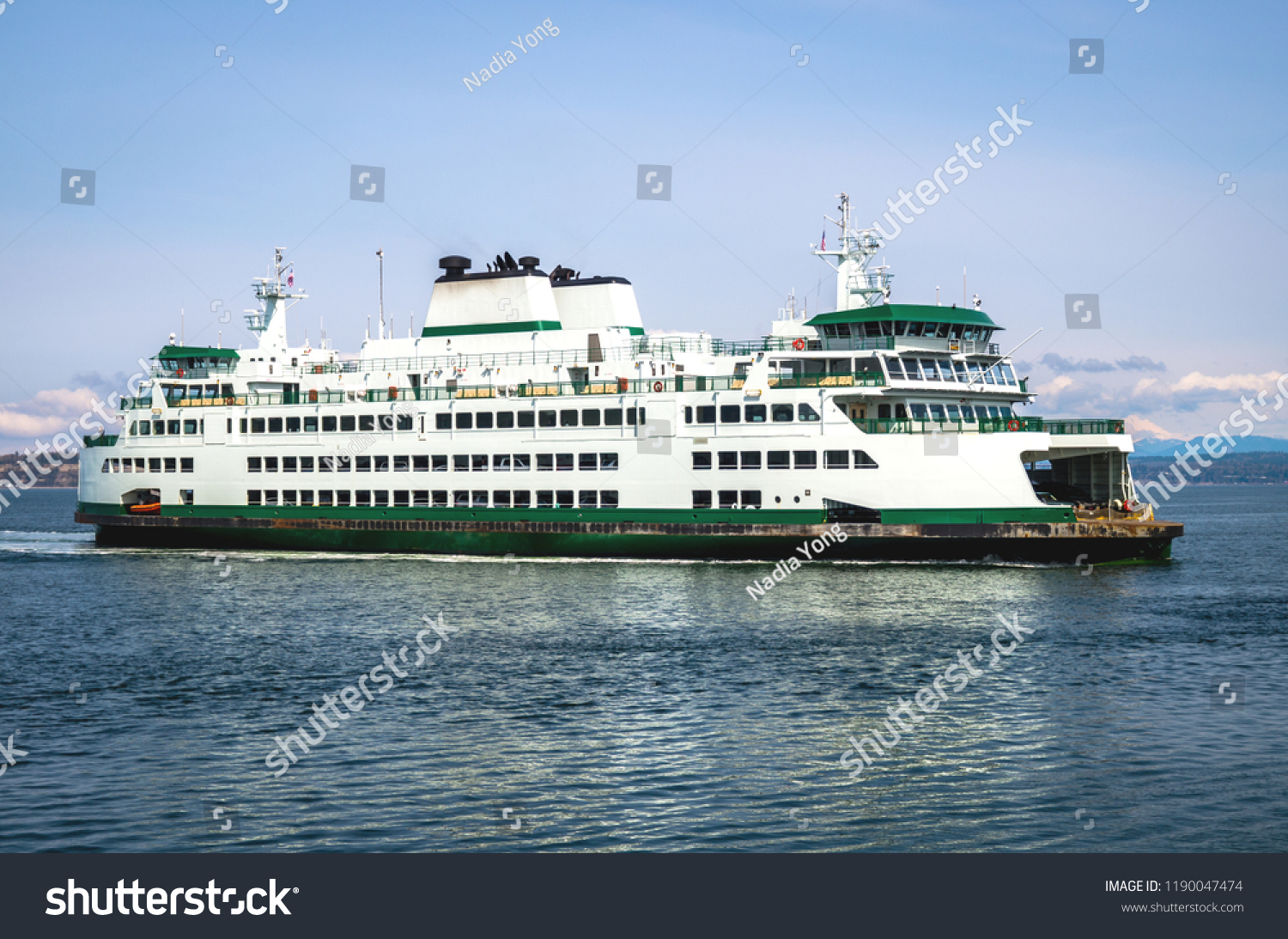 Mukilteo Ferry in Washington-USA #1190047474