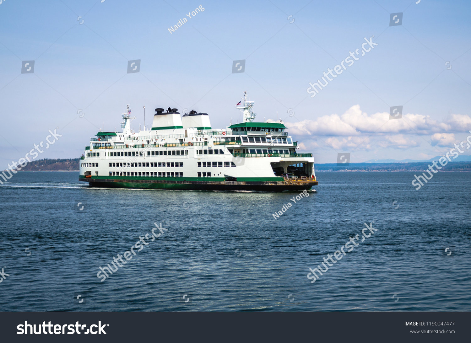Mukilteo Ferry in Washington-USA #1190047477