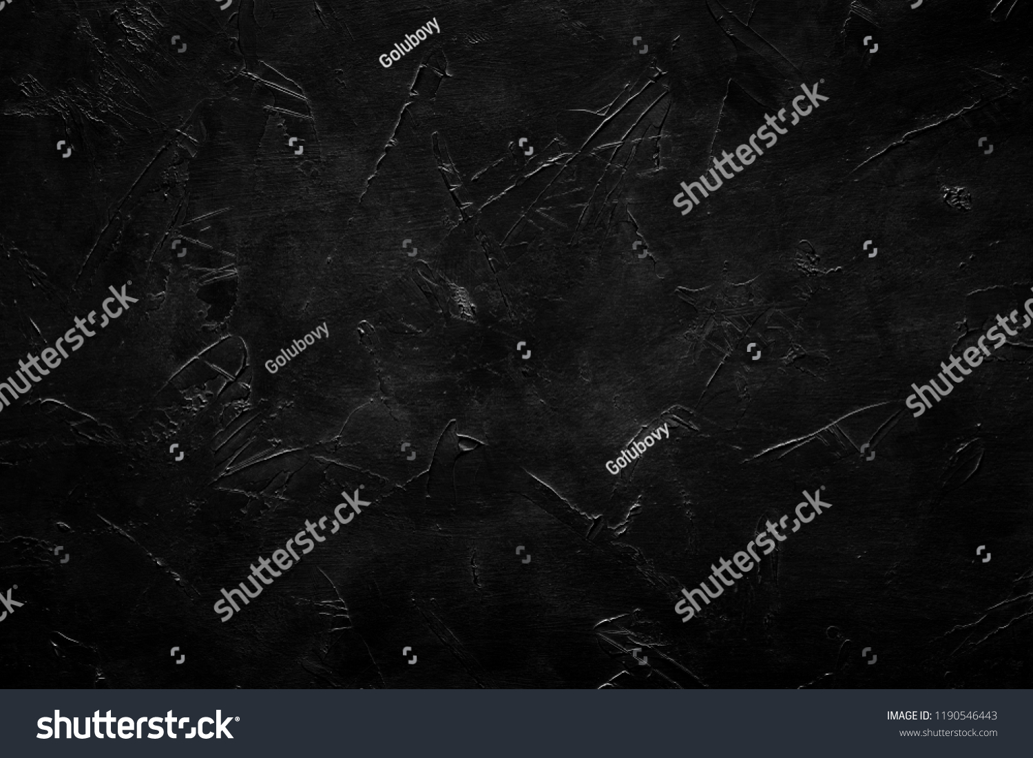 abstract smears and scratches on black background. distressed layer for photo editing. #1190546443
