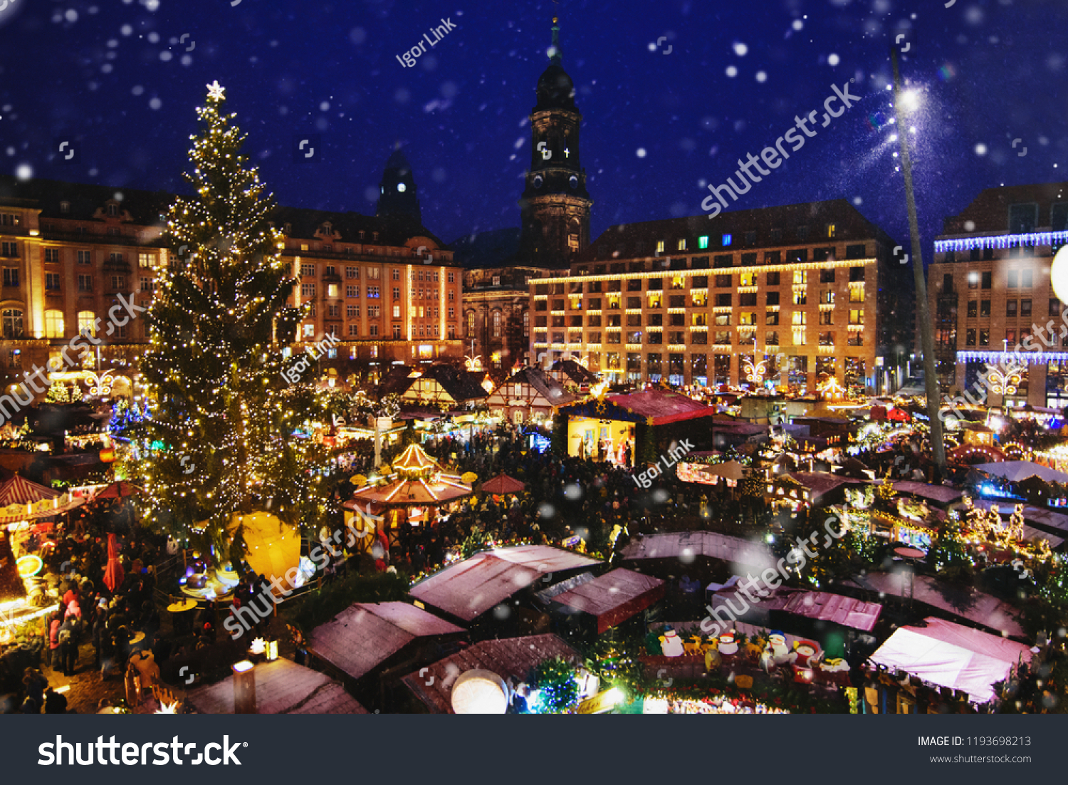  Christmas market in Dresden, Germany #1193698213