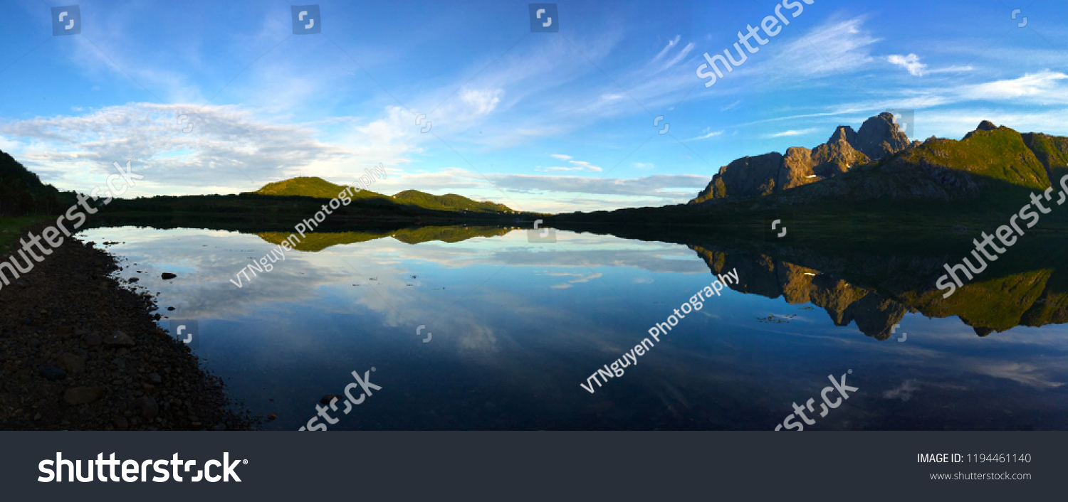 Beautiful Lofoten Norway #1194461140