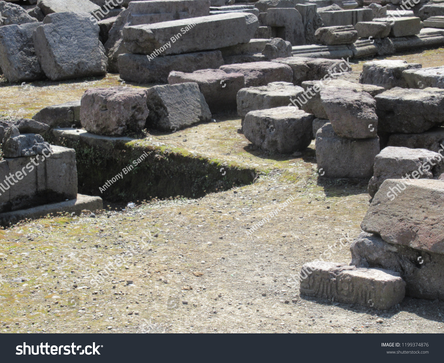 Arjuna Temple Ruins #1199374876