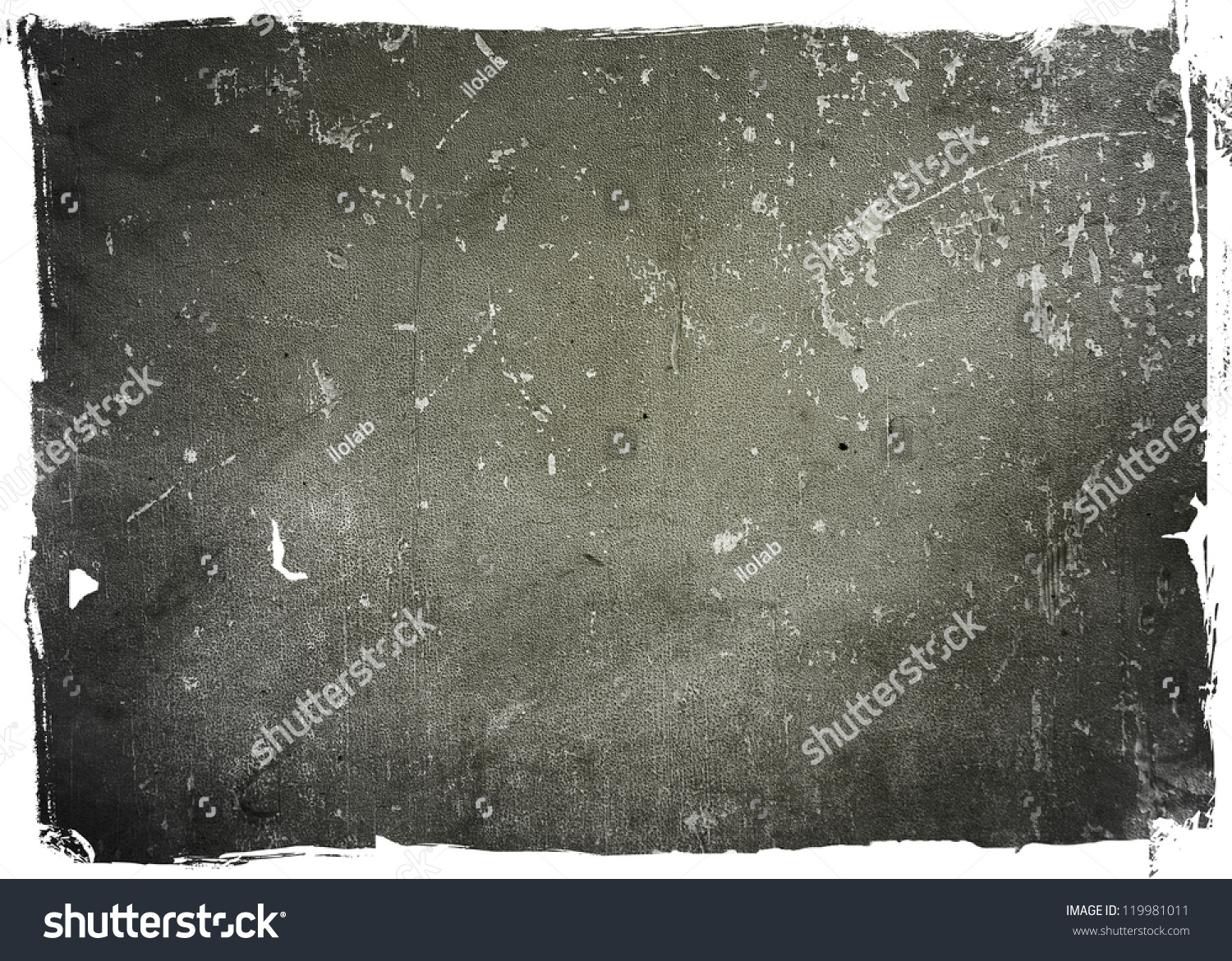 highly Detailed textured grunge background frame with space for your projects #119981011