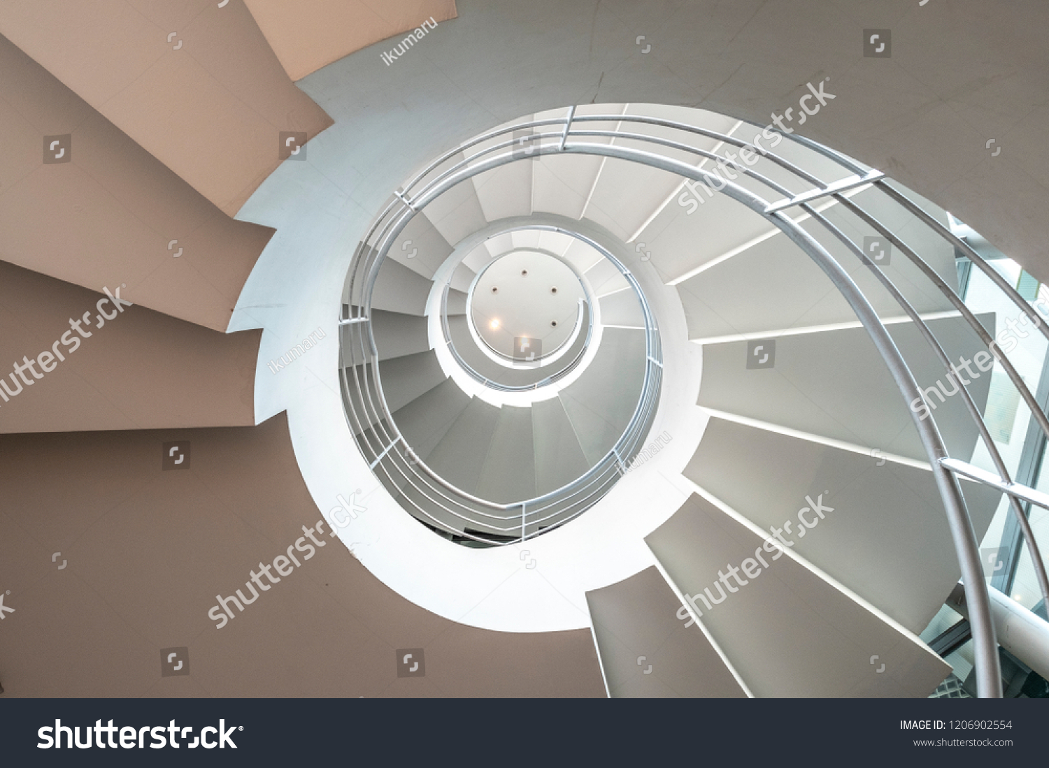 Perspective spiral staircase #1206902554