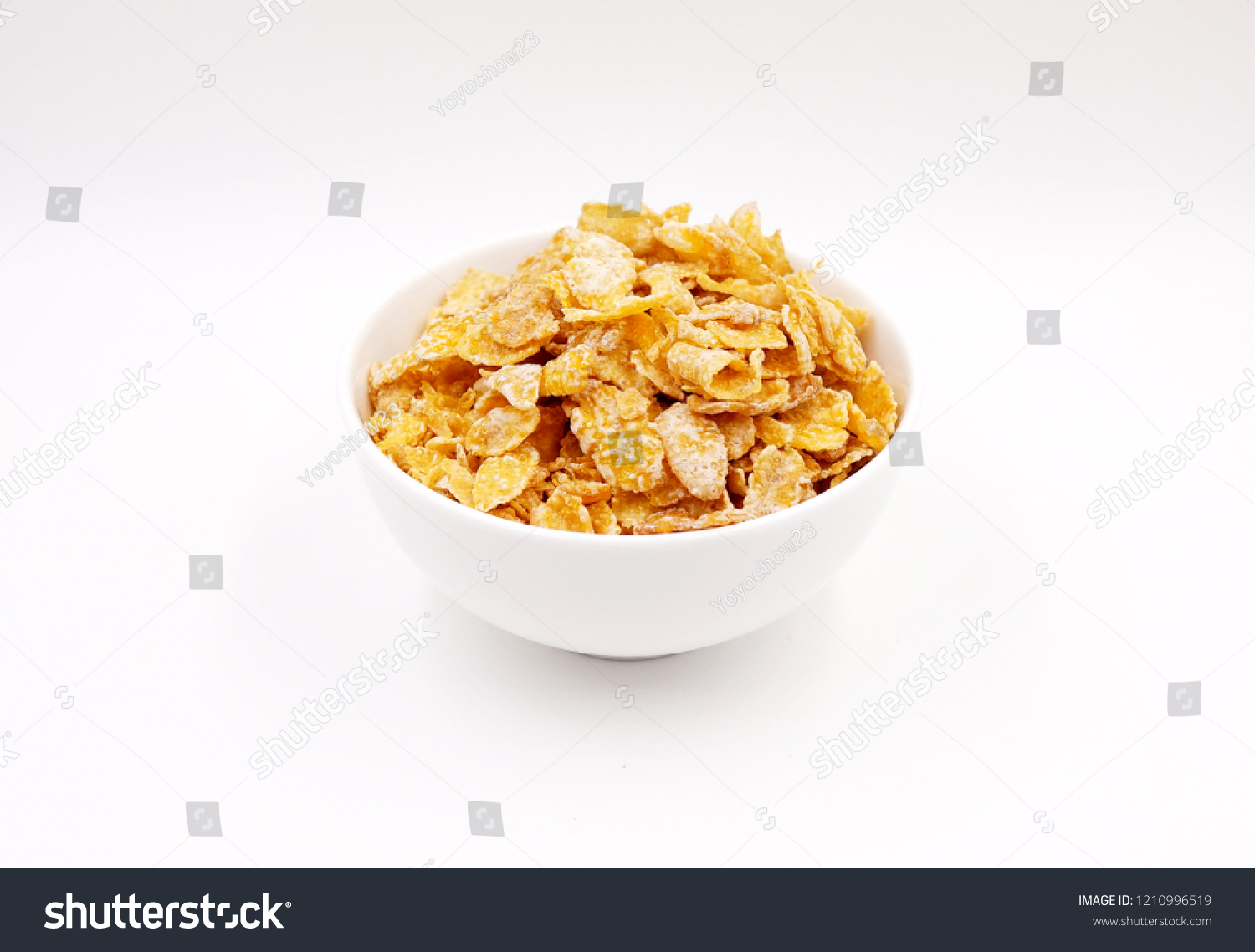 Breakfast cereal - sugar-coated flakes of corn 
 #1210996519