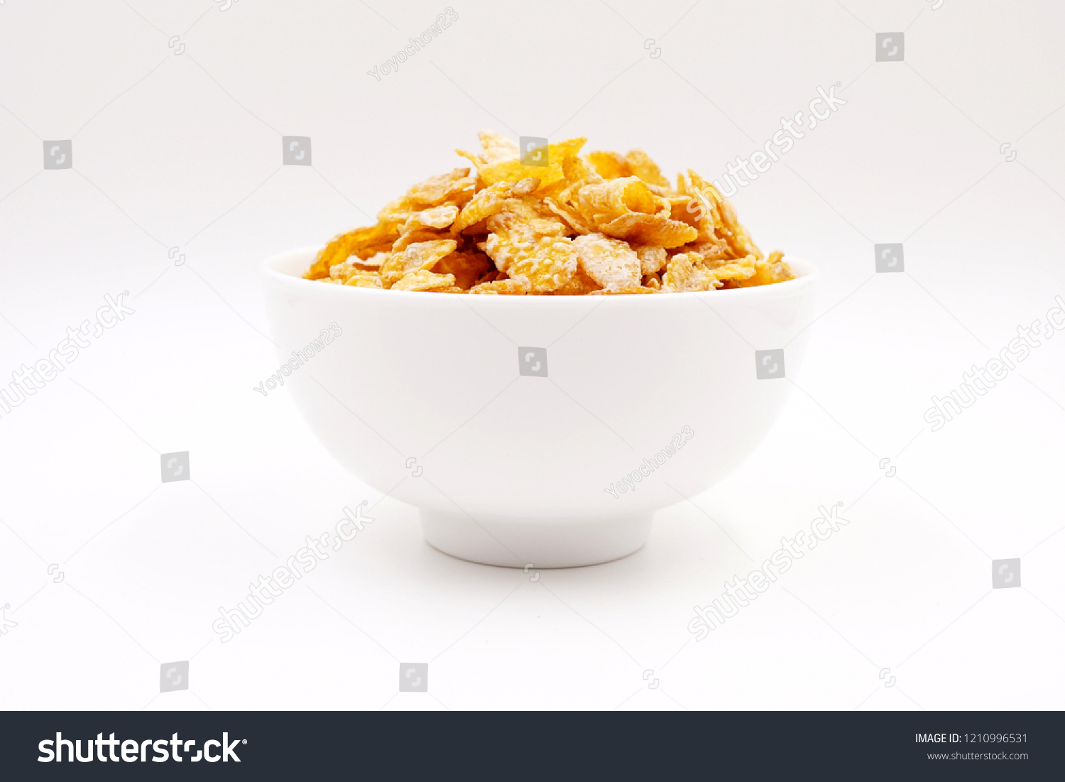 Breakfast cereal - sugar-coated flakes of corn 
 #1210996531