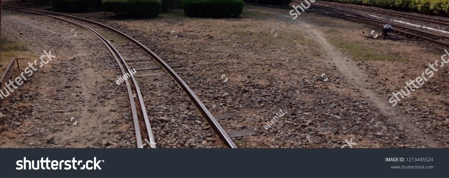 Alishan Forest Railway- train tracks outside the city. #1213445524