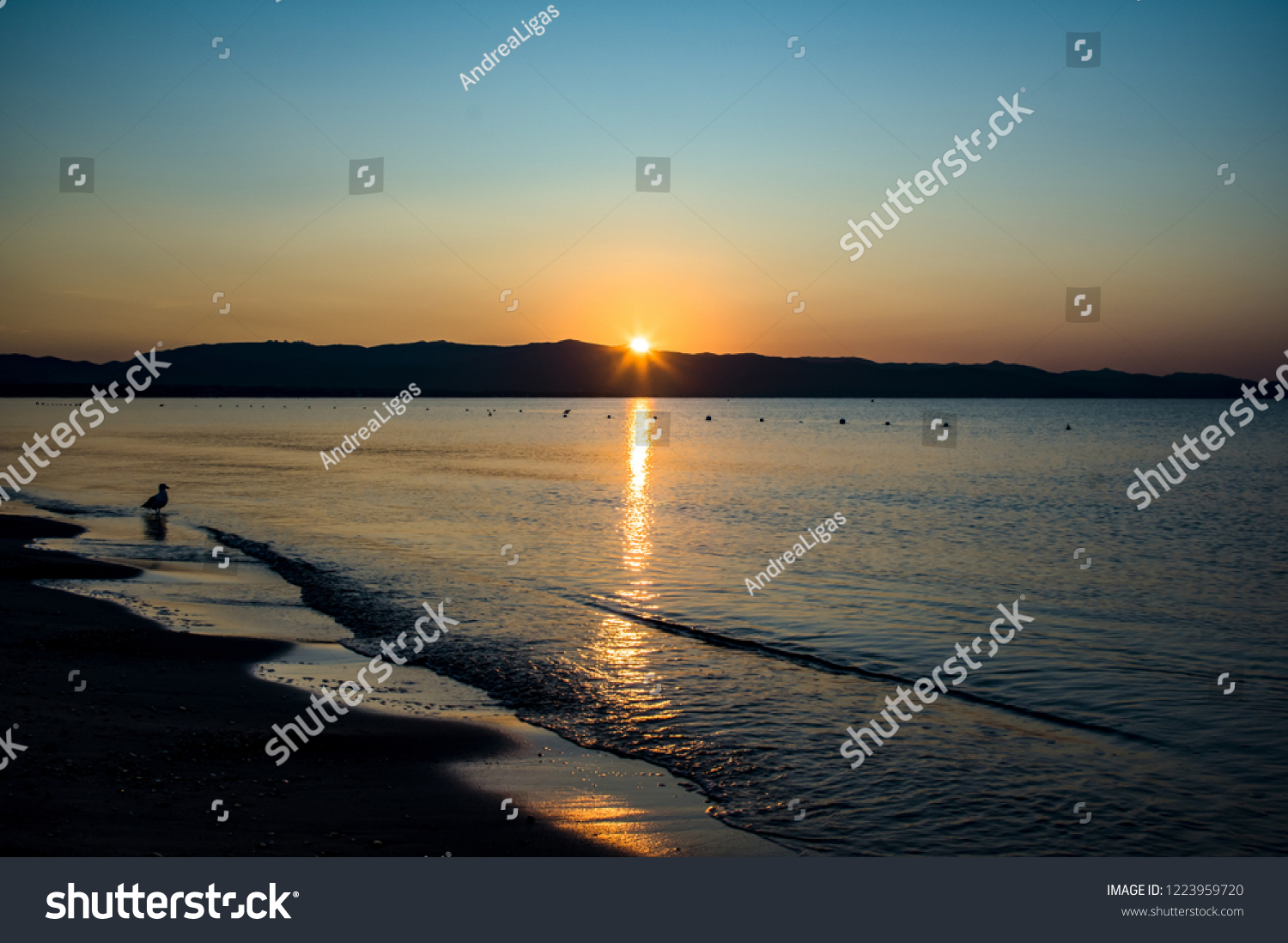 Sunrise at the sea #1223959720