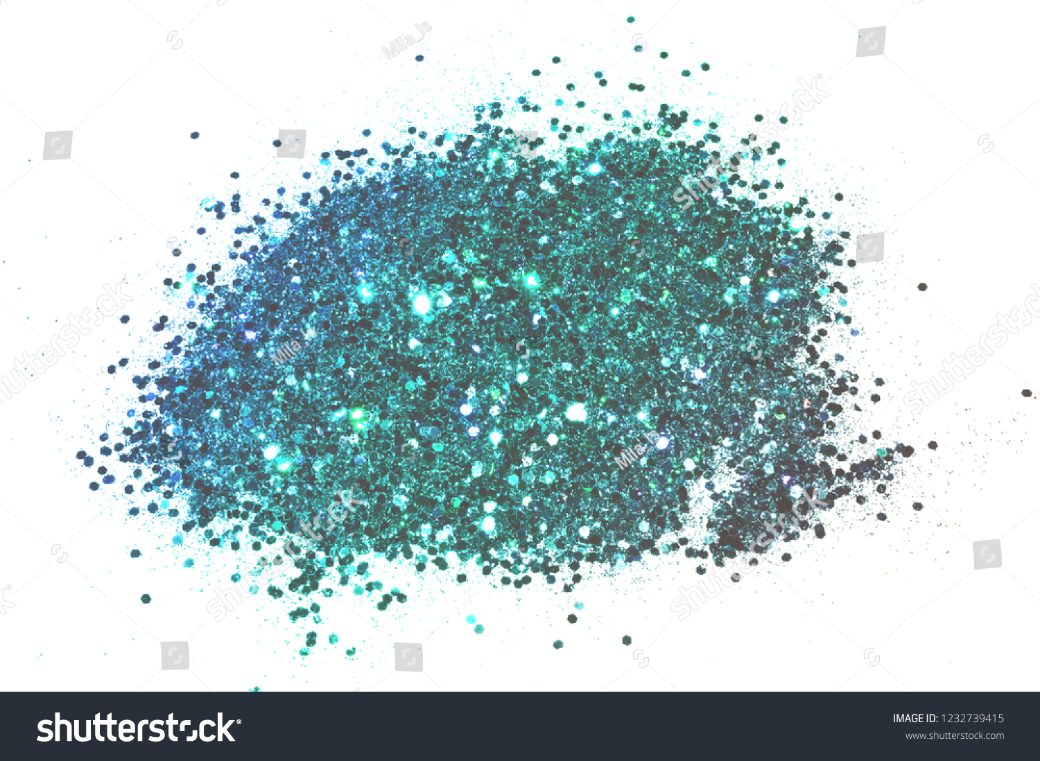 Textured background with blue glitter sparkle on white #1232739415