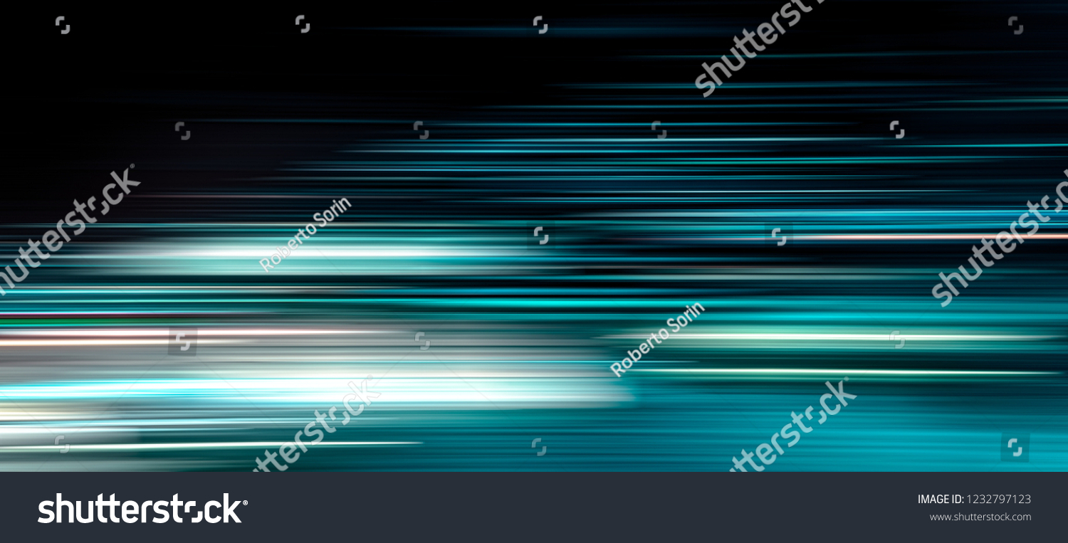 speed light line motion blur, data transfer simulation #1232797123