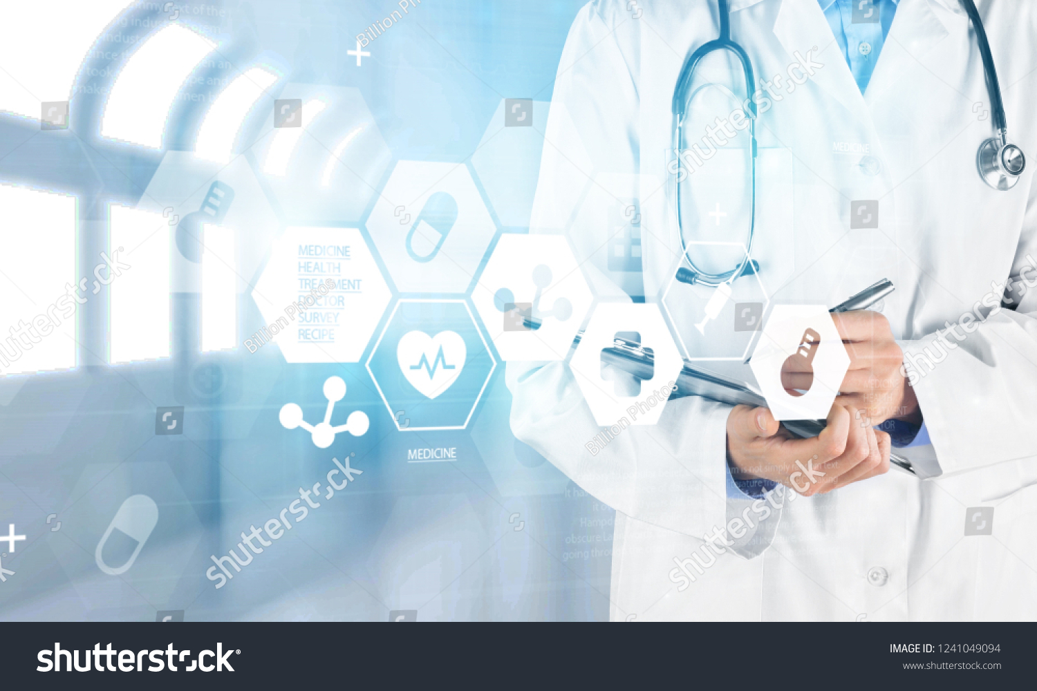 Medical technology or medical network #1241049094