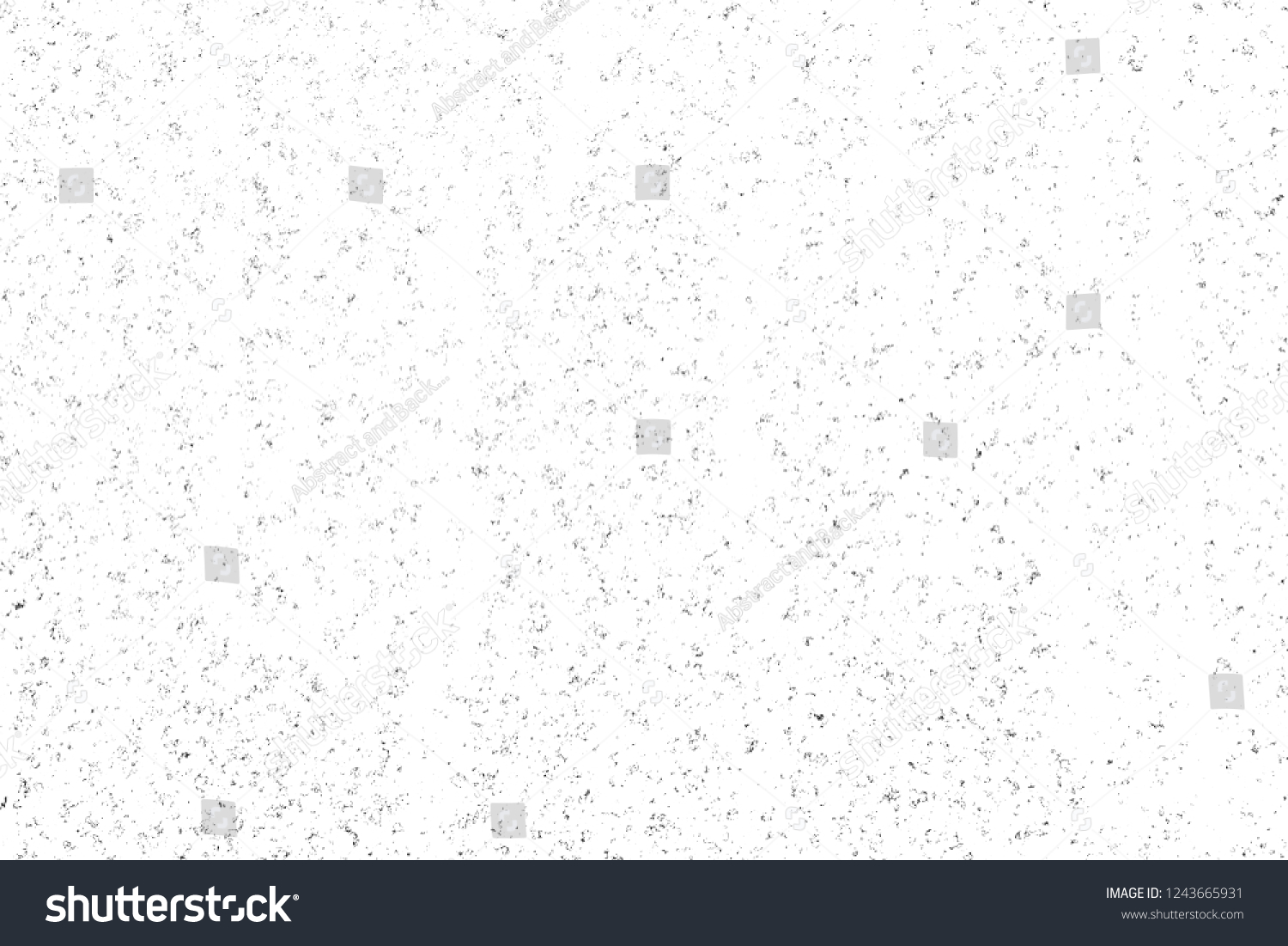 Abstract monochrome background. Texture is black and white in grunge style. Pattern of chips, cracks, scuffs, dust, stains. #1243665931