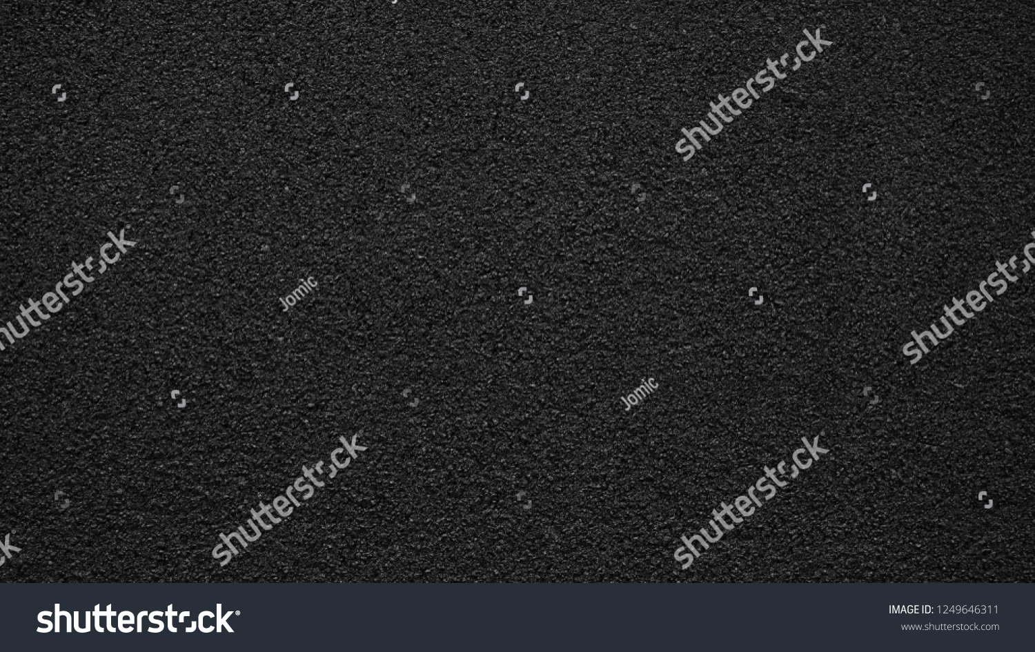 Surface grunge rough of asphalt, Tarmac grey grainy road, Texture Background, Top view #1249646311