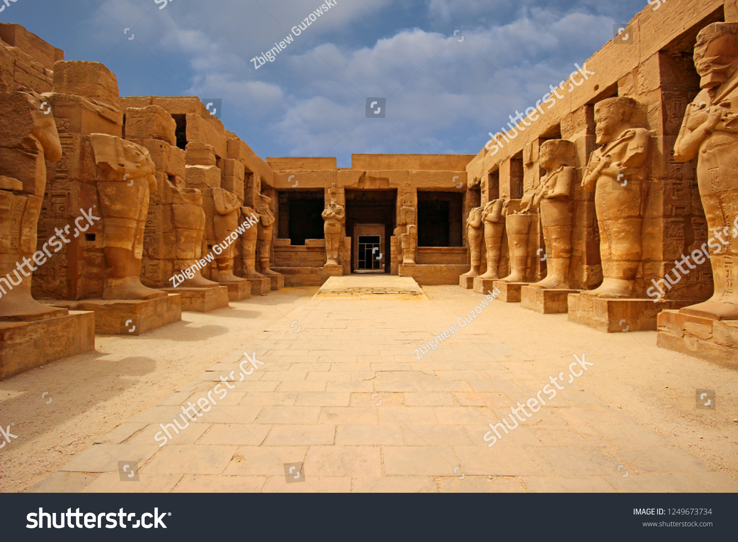 Karnak Temple Complex in Luxor. Egypt #1249673734