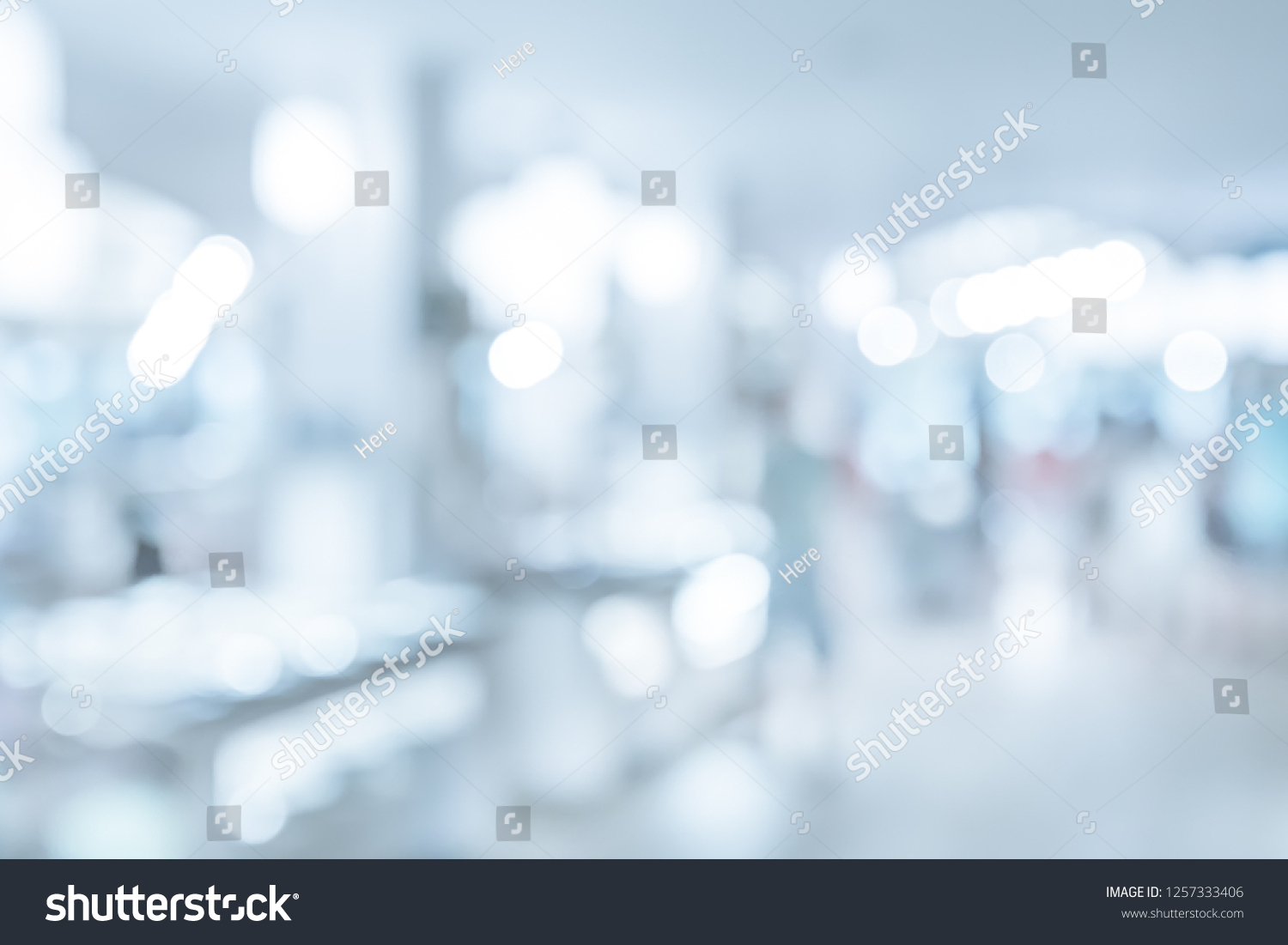 BLURRED BUSINESS BACKGROUND #1257333406