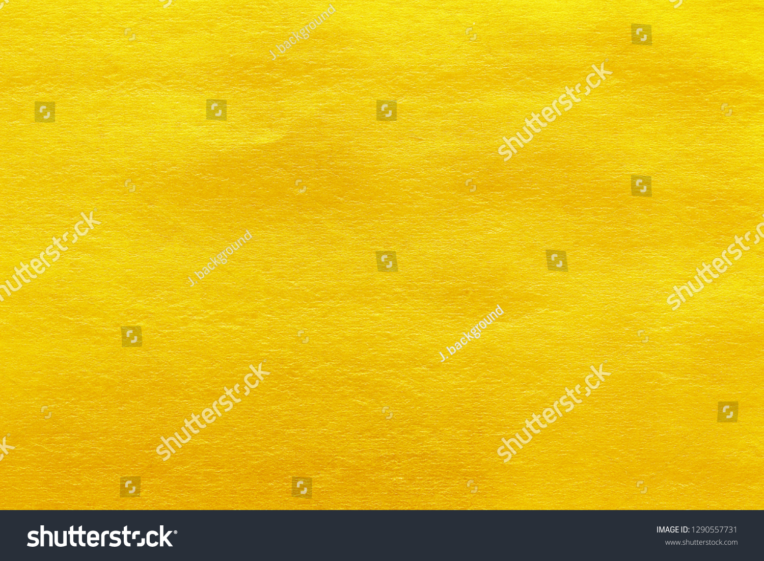 Gold paint on cement wall texture #1290557731
