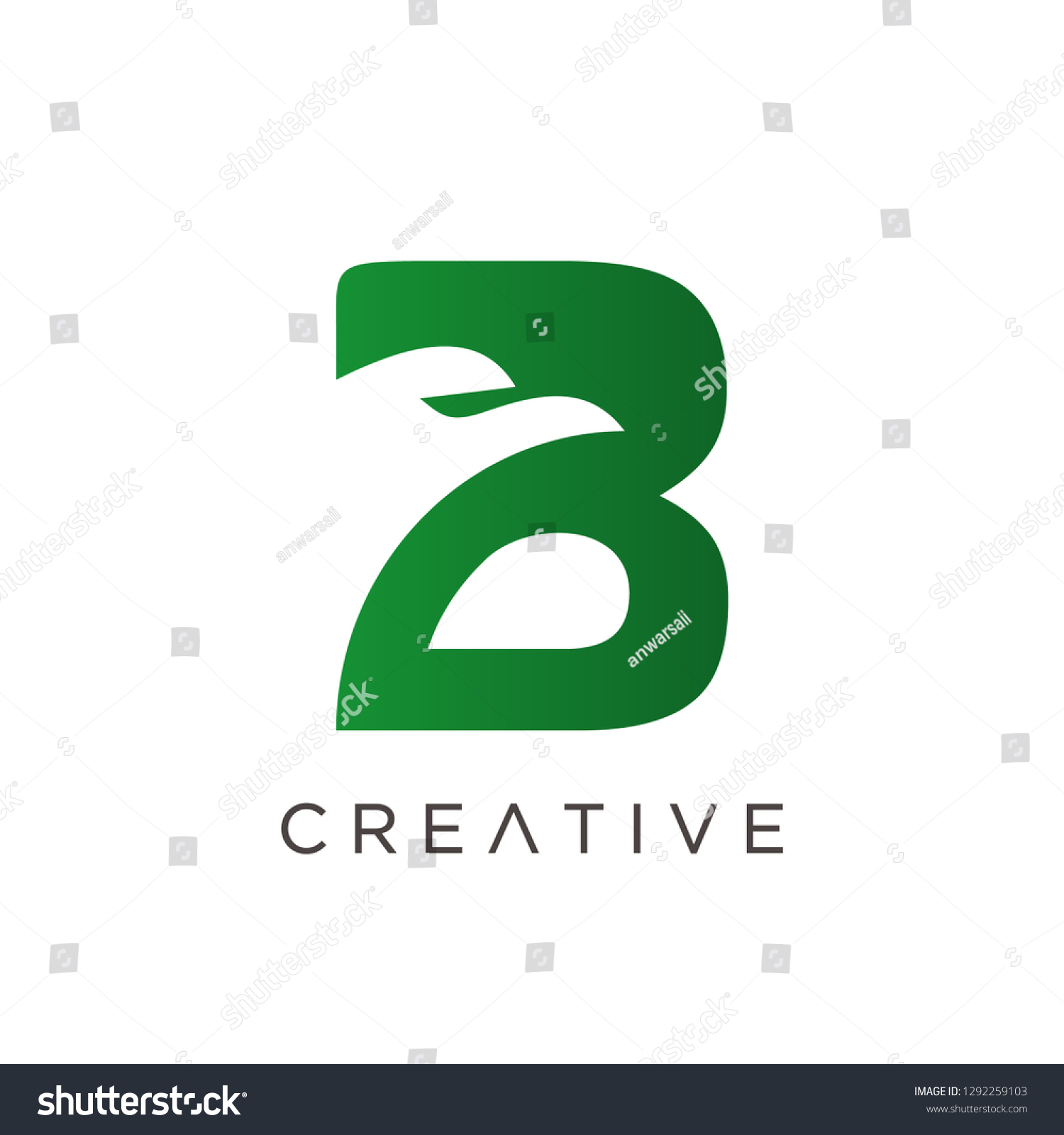 Letter B Logo Design, Modern Letter B Logo, - Royalty Free Stock Vector ...