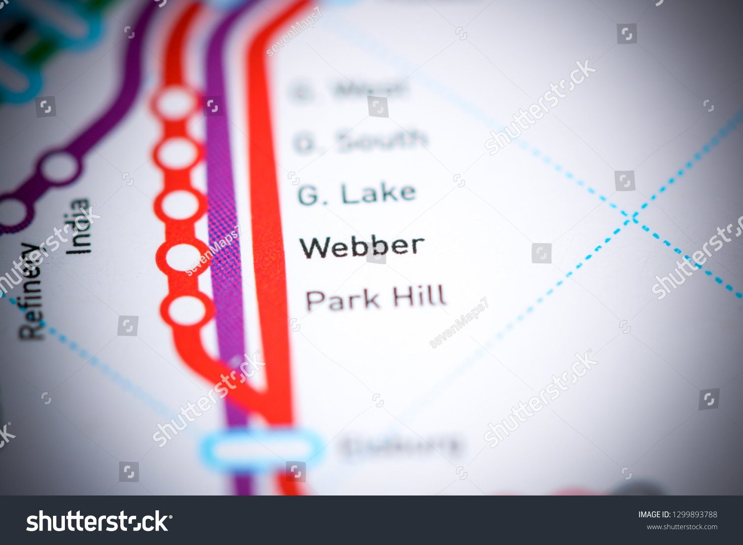 ber Station. Johannesburg Metro map. Royalty Free Stock Photo