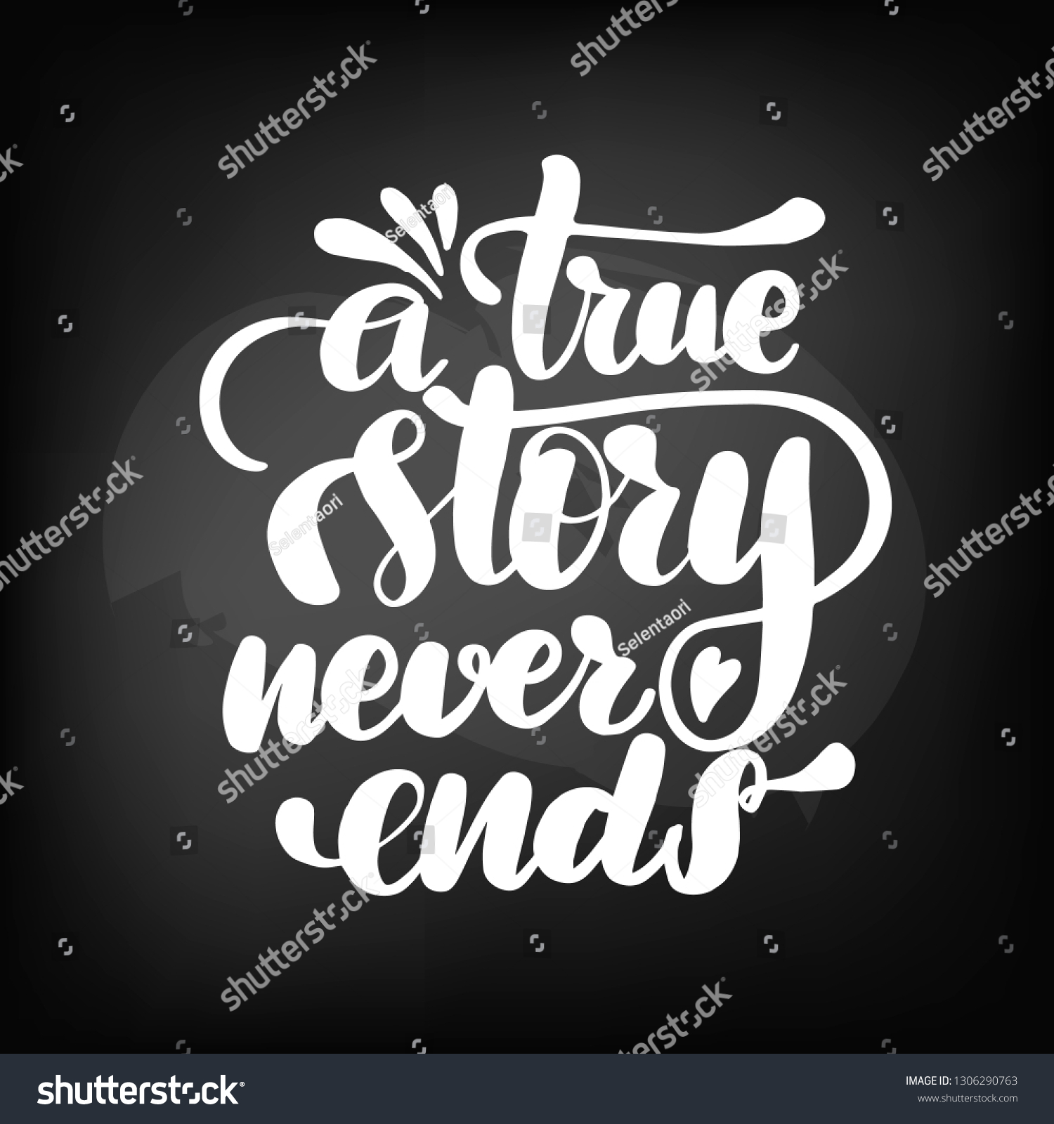 Chalkboard blackboard lettering a true story - Royalty Free Stock ...