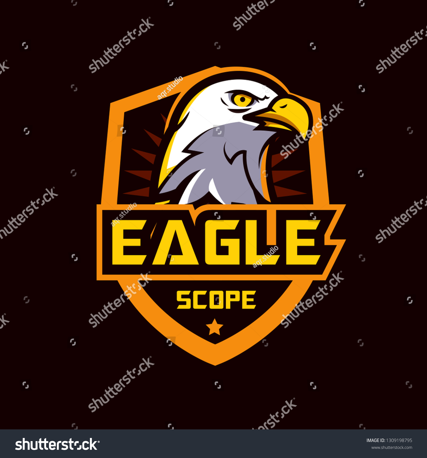 Eagle Scope - Mascot & E-sport Logo - All - Royalty Free Stock Vector ...