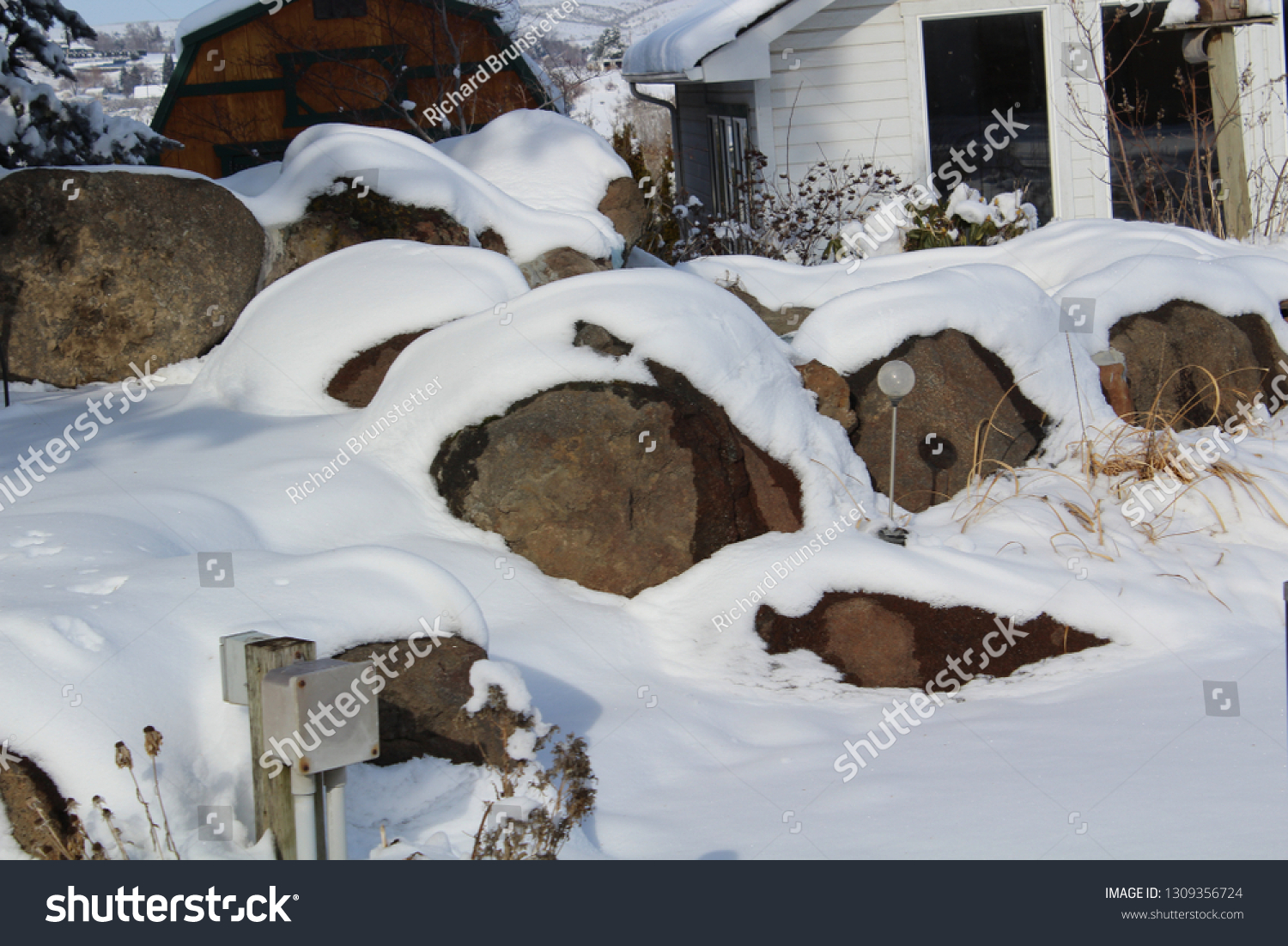 Winter snow scenes #1309356724