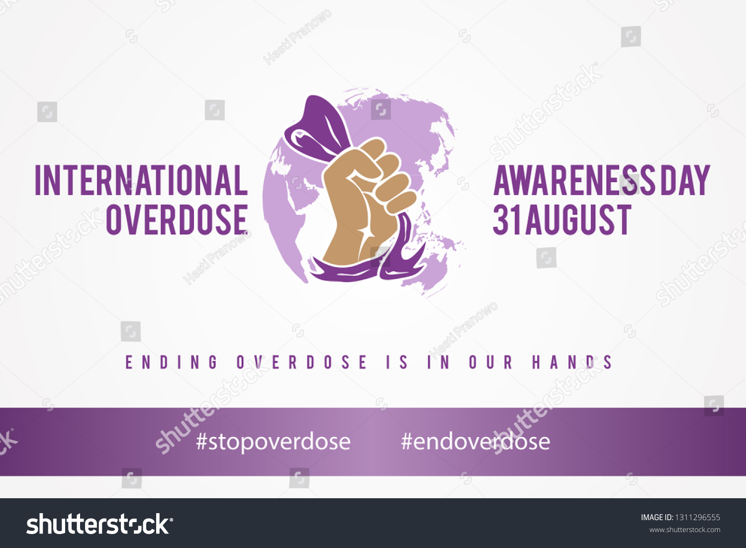 International Overdose Awareness Day Greeting - Royalty Free Stock ...