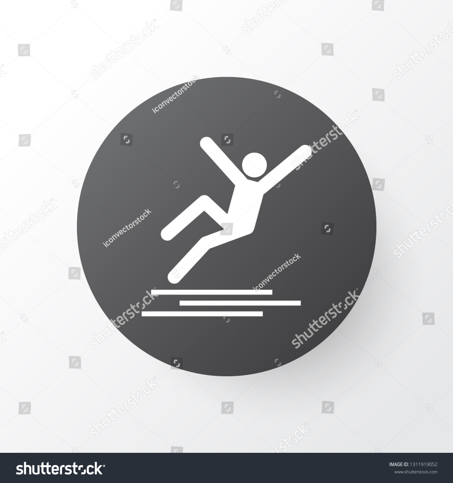 Icy surface icon symbol. Premium quality - Royalty Free Stock Vector ...