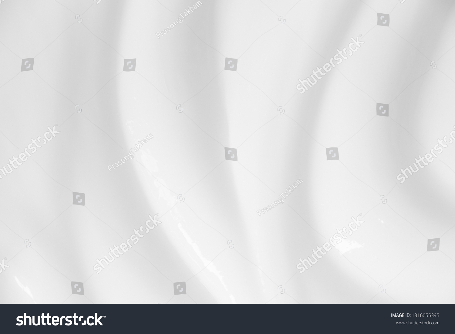 Abstract white background wave cream blurred. #1316055395