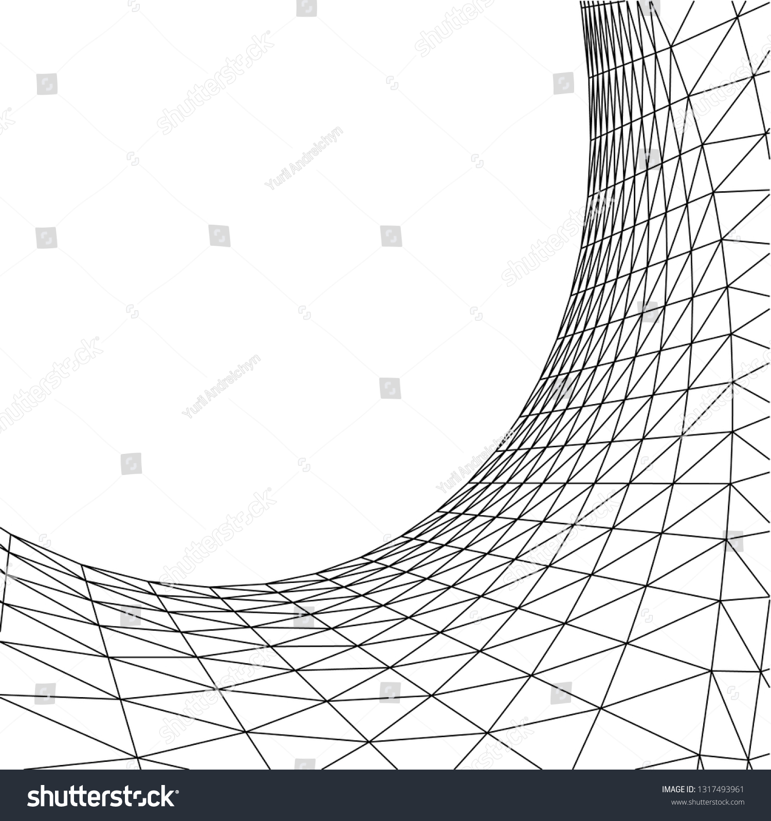 Architectural drawing. Futuristic background - Royalty Free Stock ...