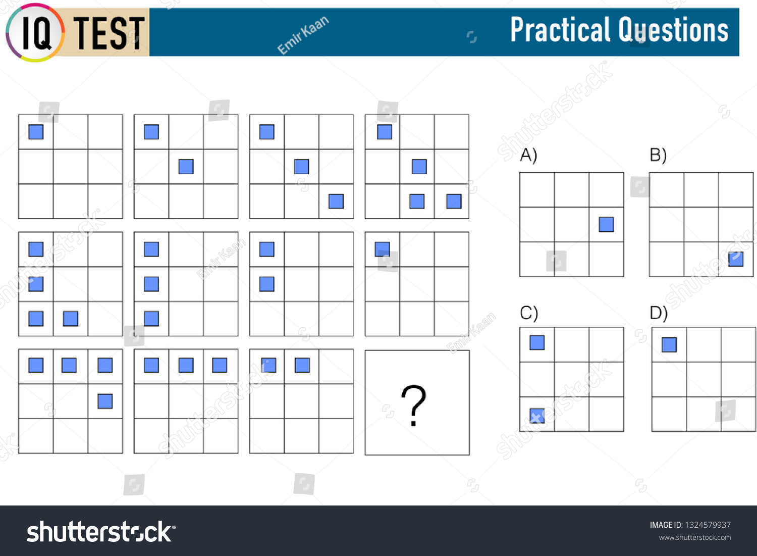 iq-test-choose-correct-answer-set-of-logical-royalty-free-stock-vector-1324579937-avopix