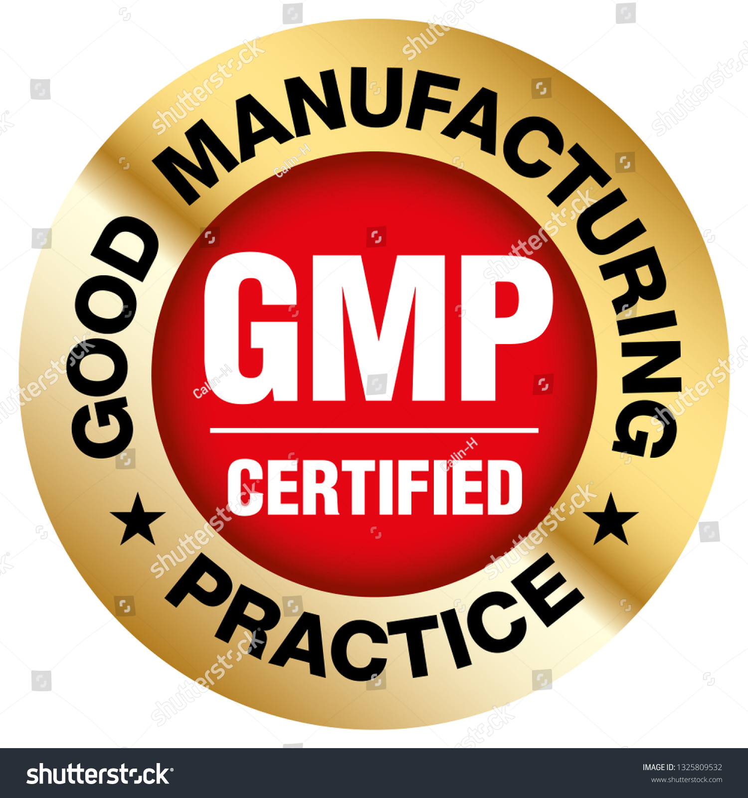 GMP (Good Manufacturing Practice) certified - Royalty Free Stock Vector ...