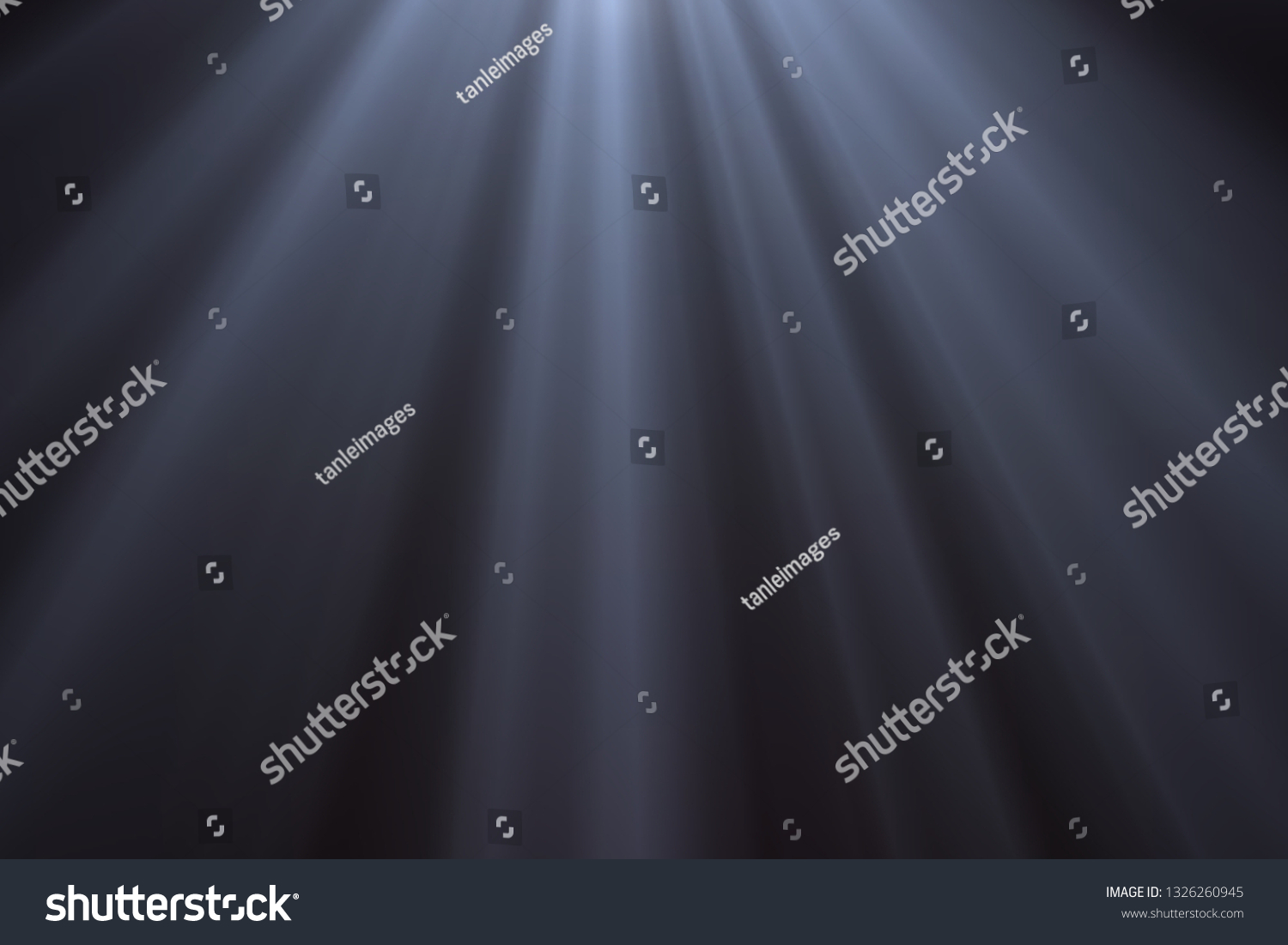 Rays of light isolated on the black background for overlays design ( screen blending mode layer ) #1326260945