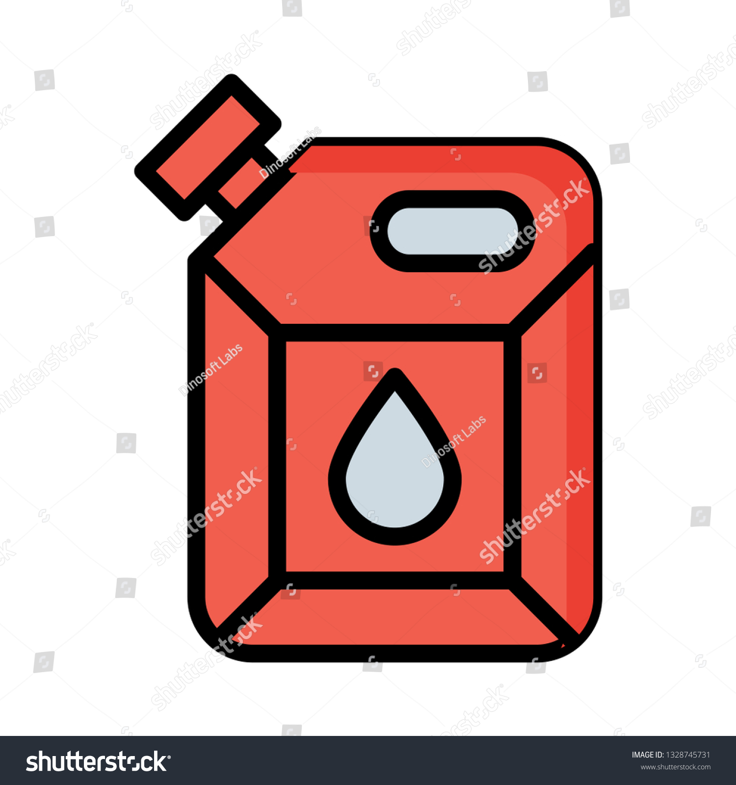 can fuel oil Royalty Free Stock Vector 1328745731