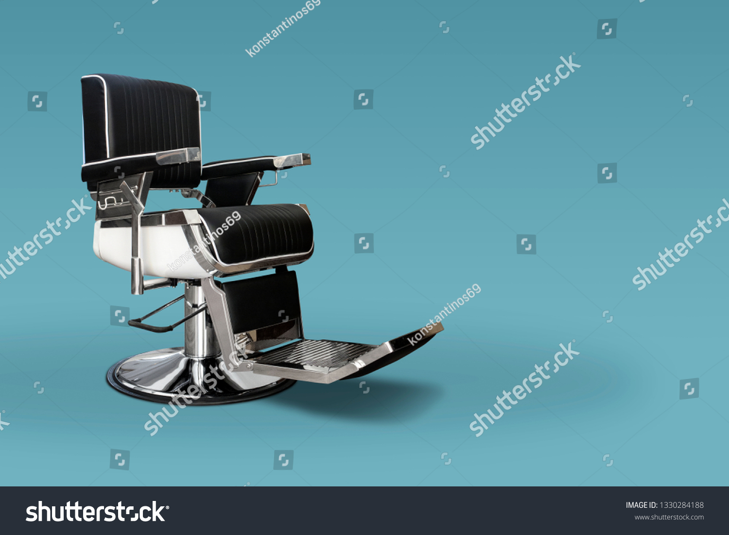 Barber chair with copy space #1330284188