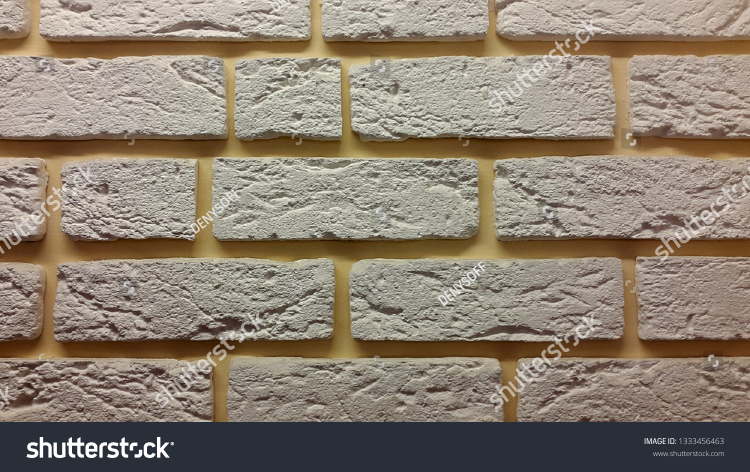 Decorative bricks. Decorative wall sandstone #1333456463