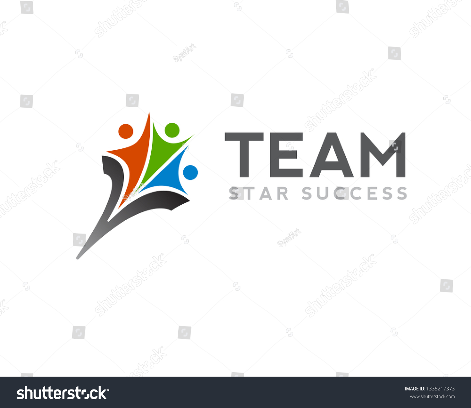 Team star logo design inspiration - Royalty Free Stock Vector ...