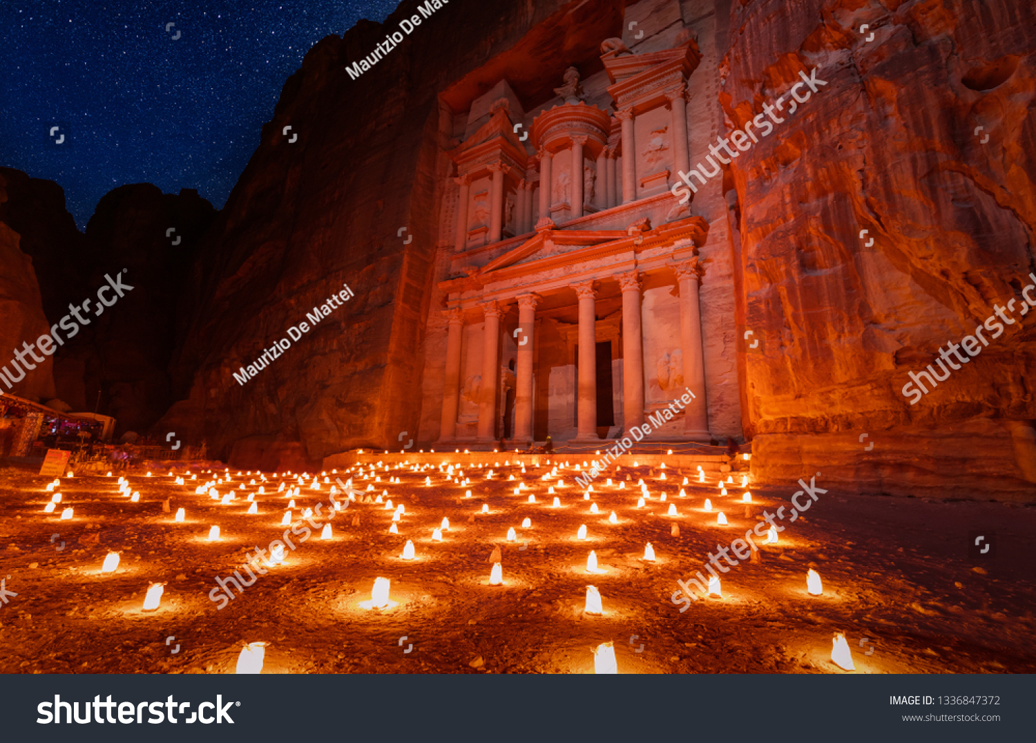 Petra by night show, Petra, Jordan #1336847372