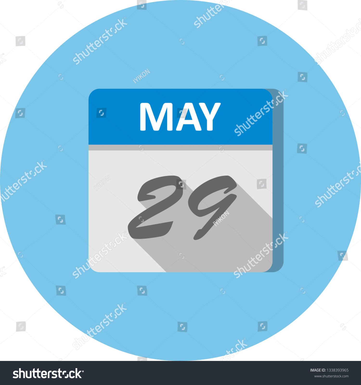 may-29th-date-on-a-single-day-calendar-royalty-free-stock-vector